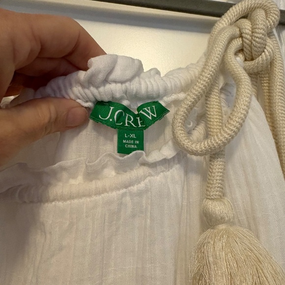 J Crew dress cover up tiered rope tie - Picture 3 of 4